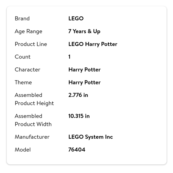 NEW Lego Harry Potter Advent Calendar - Picture 5 of 5